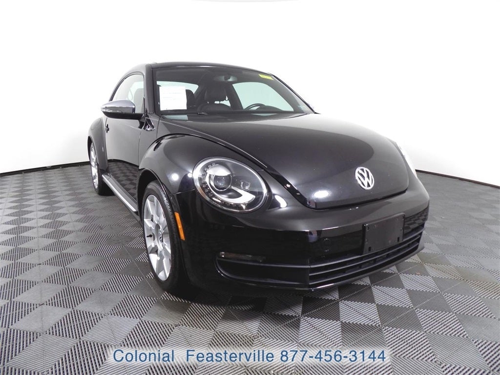 Used 2013 Volkswagen Beetle 2.5 with VIN 3VWHP7AT2DM652067 for sale in Trevose, PA